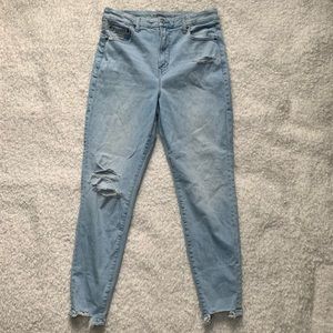 AMERICAN EAGLE | LU(X)E CURVY SUPER HI-RISE JEGGING EUC